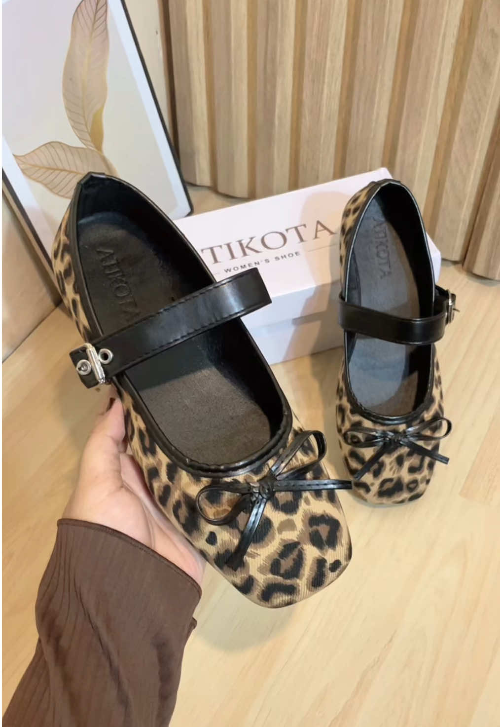 #flatshoes #flatshoescantikk #flatshoesleopard 