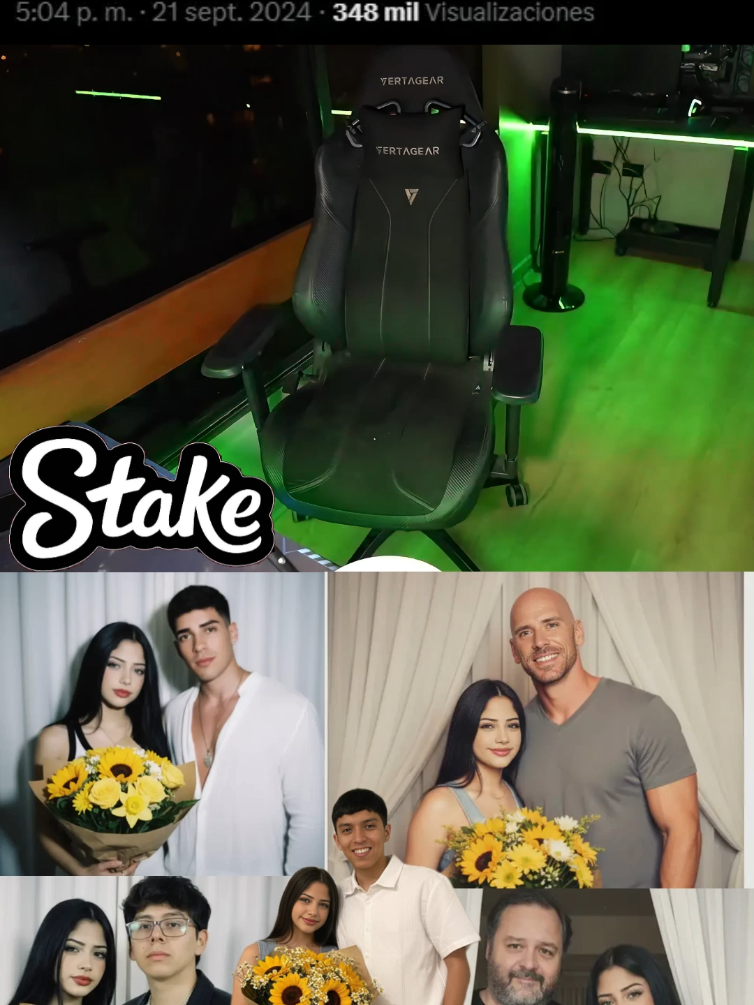 Le regalaron sus flores amarillas!  #kickperu #peruesclave #daarick #daarick28