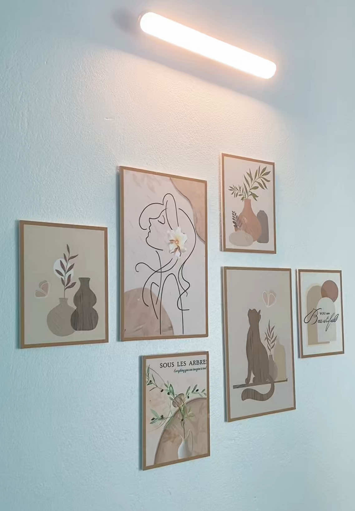 Bộ tranh xịn mà rẻ gì đâu á #tranhdecor #tranhdantuong #bo6tranhdantuong 