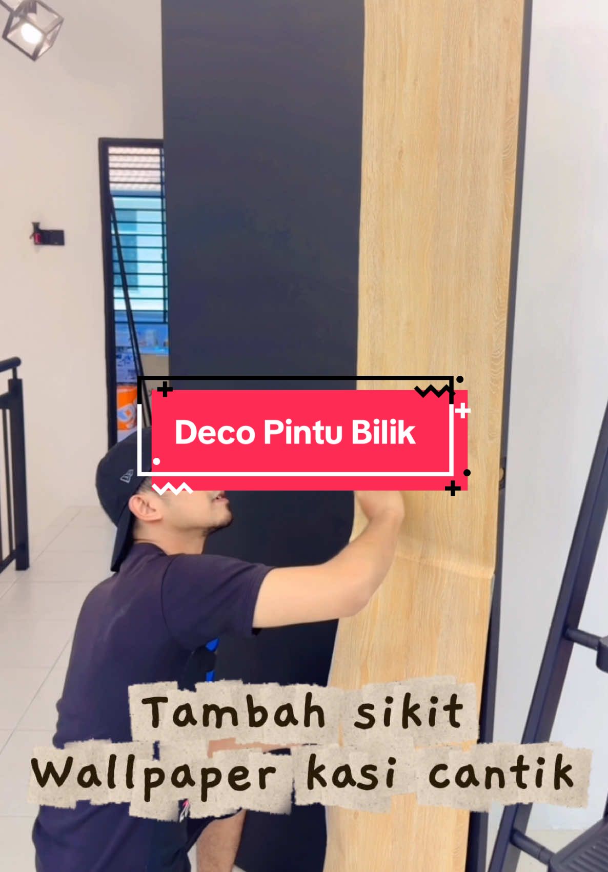 Lebih dari sekadar pintu, ini adalah gerbang ke dunia kamu.. Bila mood rajin dah sampai macam ni la jadinya.. next boleh plan kemas lain plak slow2 kita tacap apa patut, Slow2 cantik #decopintu #catpintu #tombolpintu #room #tiktokmalaysia #malaysia #tiktok #grillmate