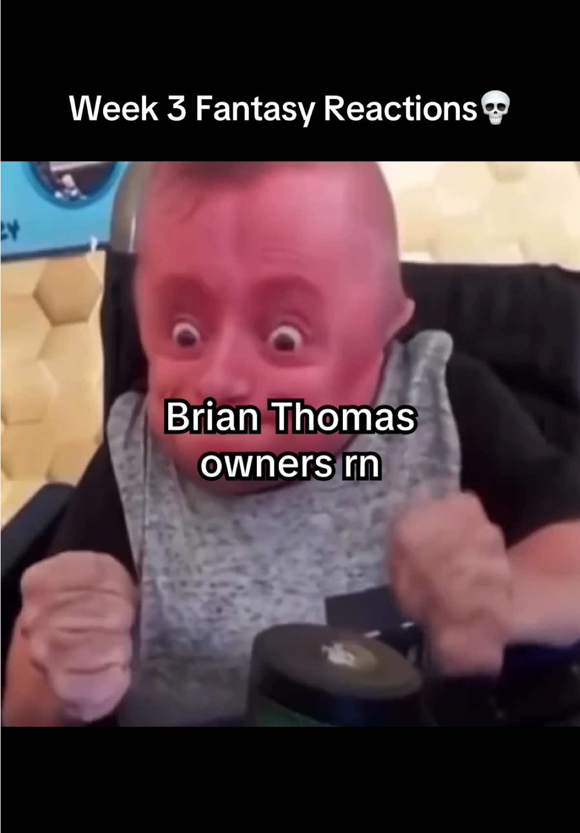 Week 3 Fantasy Football Reactions💀 #fantasyfootball #nfl #meme #relatable #nflfootball 