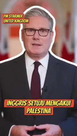 UNITED KINGDOM RECOGNIZES PALESTINE. [INGGRIS MENGAKUI PALESTINA]. Di video ini, Perdana Menteri Inggris Keir Starmer mengumumkan bahwa Inggris secara resmi mengakui Negara Palestina sebagai langkah diplomatik yang penting.  Beberapa poin utama yang disampaikan: Pengakuan ini dilakukan sebagai bagian dari usaha untuk menghidupkan kembali harapan perdamaian dan solusi dua negara antara Israel dan Palestina.  Starmer menegaskan bahwa pengakuan tersebut bukanlah hadiah bagi Hamas, dan bahwa Hamas tidak akan memiliki peran dalam pemerintahan Palestina atau keamanan.  Ia juga menyebut krisis kemanusiaan di Gaza sebagai hal yang tak tertahankan — kelaparan, kehancuran, serta pembatasan terhadap bantuan kemanusiaan menjadi sorotan utama.  Seruan agar Israel membuka blokade perbatasan dan membiarkan bantuan kemanusiaan mengalir.  #beritaviral  #KeirStarmer #Palestina #PMInggris #PalestineRecognition        