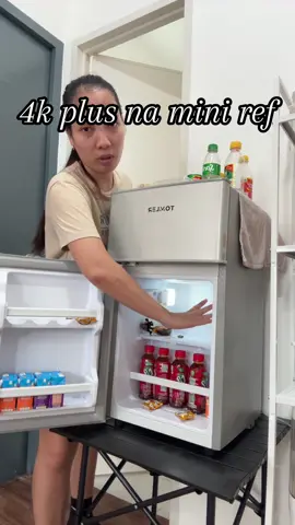 4k plus may mini ref ka na naka 2-door pa space and energy saver na din to #miniref  #minirefrigrator  #refrigerator  #minifridge  #fridge 