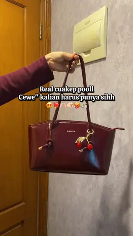Maroon best banget 🥵🥰 #taswanita #totebagwanita #lunera #taslunera @LuneraWomenOfficialStore 