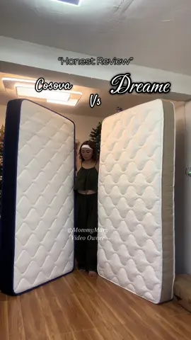 DREAME OR COSOVA? Let’s watch! 😍 #foammattress #springmattress #dreame #cosova #honestreview 