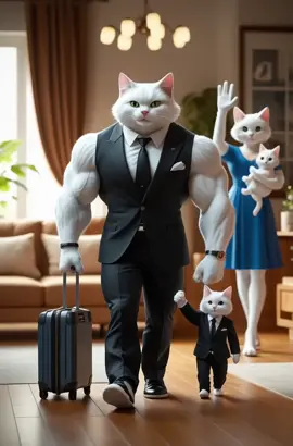 Unpredictable Path of the White Cat Family