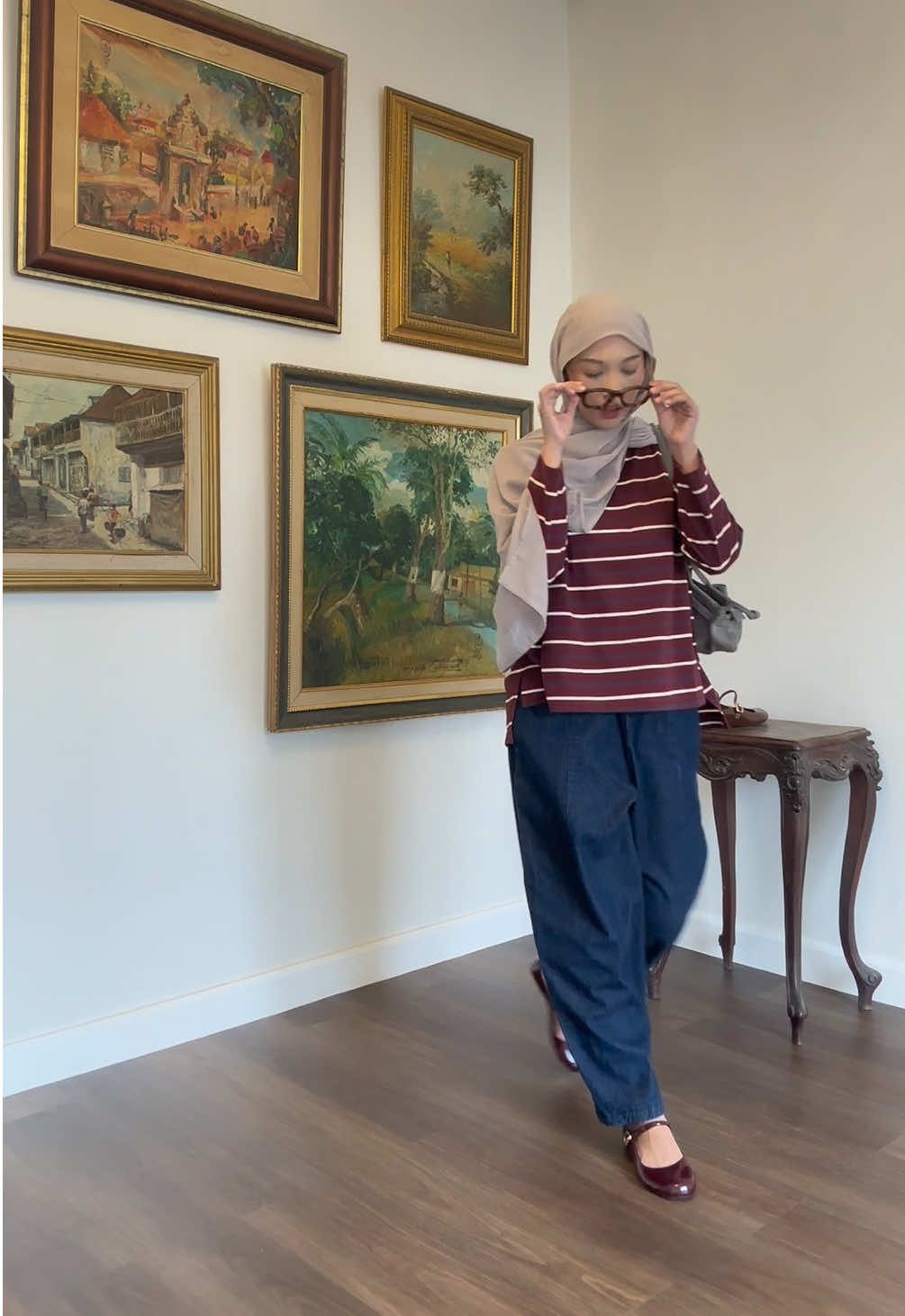 styling kaos oversize gemash dari @PLUMFIT ✨ #kaossalur #kaosoversize #kaoswanita #kaoslenganpanjang #kaoslucu 