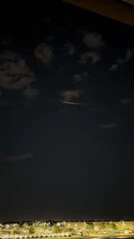 Look what I got to see tonight! #meteor ☄️ #meteorshower #night #odessatx 
