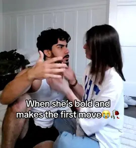 When she’s bold and makes the first move😭🥀 #fyp #rawdogmoon #morgan #couple #rizz 