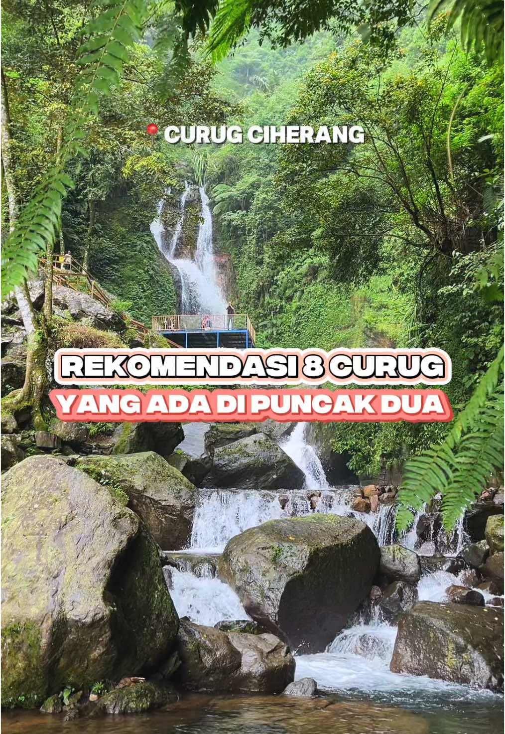 Rekomendasi 8 curug di puncak dua #puncakdua #rusdianaacep #rekomendasicurug 