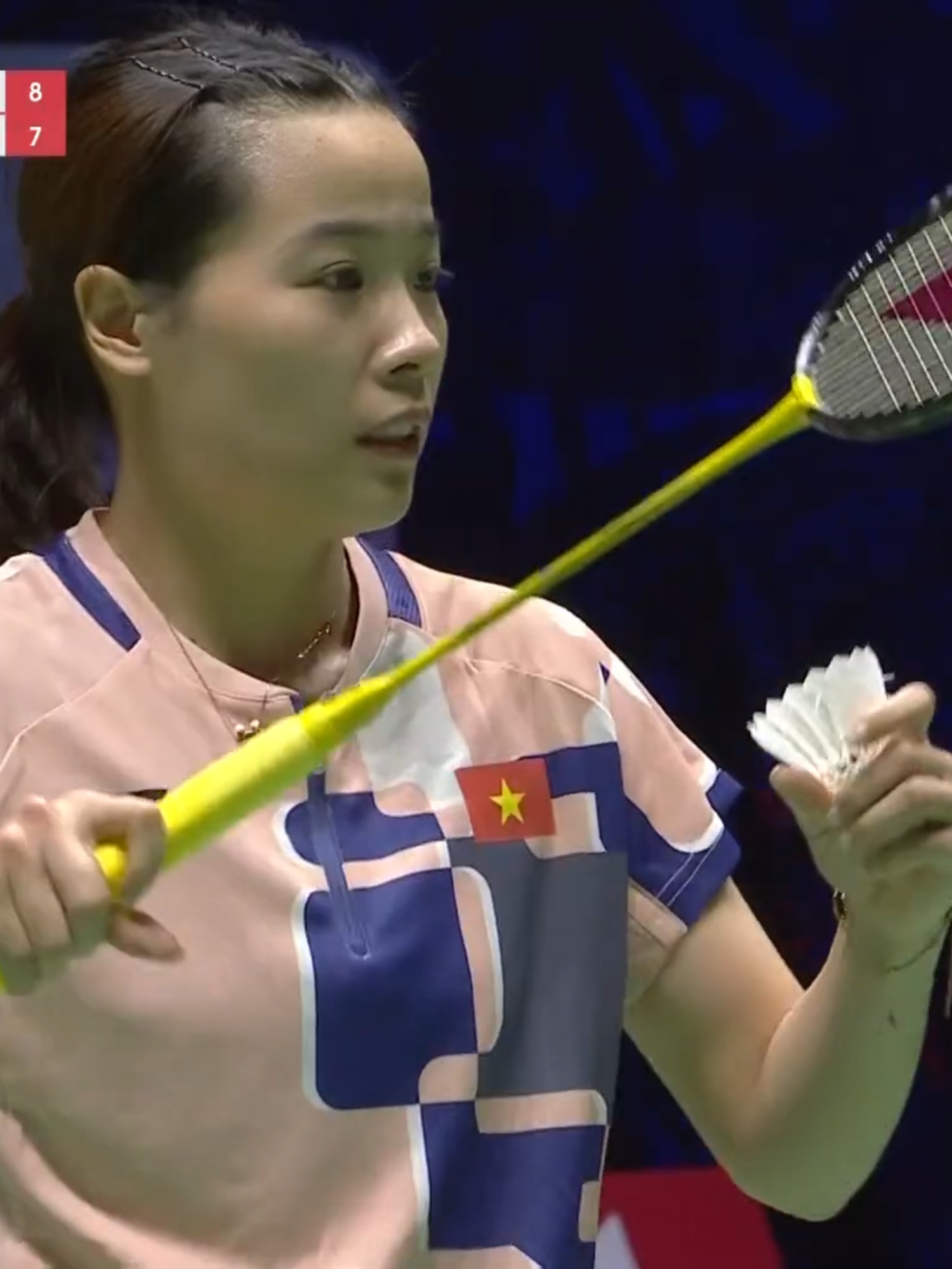 BWF World Championships 2025 Ratchanok Intanon (THA) 10 vs. Nguyen Thuy Linh (VIE) R64 #thuylinh #intanon #sport #championship #fyp #highlights #caulong #badmintonmatchclips #badminton #victor #lining #fleet #flypower #yonex #bwf #2025