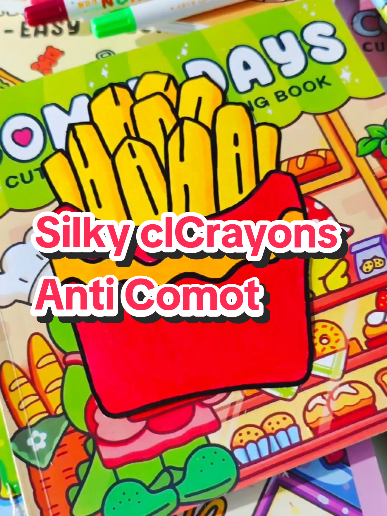 Patutlah anak2 suka crayons ni. warna cantik, pekat dan terang. smooth je. Mmg tak comot #silkycrayon #crayons  #crayonpekat 