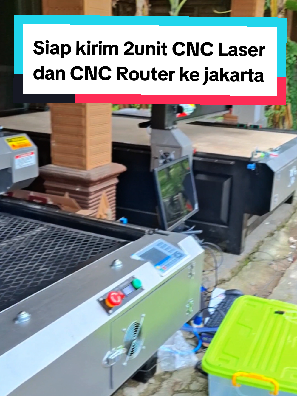 diborong bos interior boskuh.. CNC Laser tipe KFKL1224.100.R dan CNC Router KFKR1325.3,2.DSP tujuan jakarta pesanan juragan interior  bpk soleh, Terimakasih atas kepercayaannya memesan 2unit langsung dari kami🙏  Butuh mesin CNC yg handal,murah, terjamin after salesnya.. Hubungi kami bosku😊 Informasi pemesanan mesin CNC  Hubungi WA 0823-2515-91450 Follow Facebook/Instagram/tiktok @cnc_purwodadi  subcribe youtube @baradiri mesin cnc Lokasi workshop  kami Jl. Krajan RT 06/RW 01 Tambahrejo Kec. Wirosari Kab.Grobogan  Jawa tengah #cnc #mesincnc #cinematic #Laserco2 #cncroutermurah 