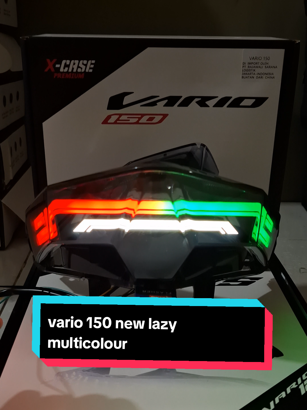 lampu stop vario 125 150 new lazy multicolour #fypviralシ #vario150 #vario125new #variomodifikasi #stoplamplazy 
