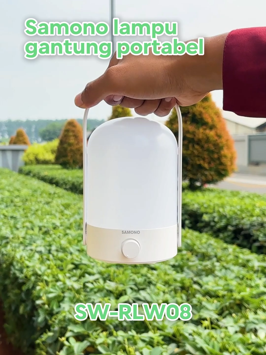 Bawa suasana hangat ke mana aja dengan lampu gantung portabel Samono 💡. Praktis, ringan, dan bisa dipakai indoor maupun outdoor. Cocok buat kamar, balkon, sampai camping bareng teman! 🌙🌿 #Samono #LampuPortabel #LampuGantung #HomeDecor #OutdoorVibes #PraktisStylish#samonoindonesia #samonosuperbrands #fyppppppppppppppppppppppp