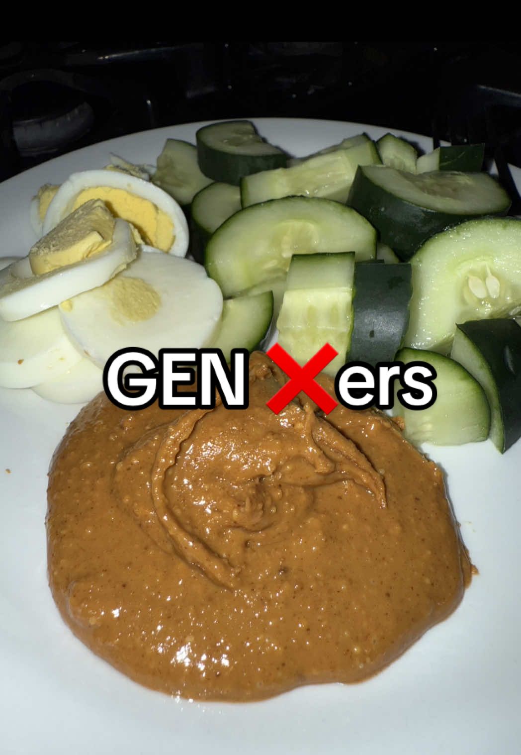 After the 3rd time opening my fridge, I gave up and came up with this for breakfast 🤷🏽‍♀️ #ASMRcooking #GenX #GenXLife #GenXMom #RelatableMom 