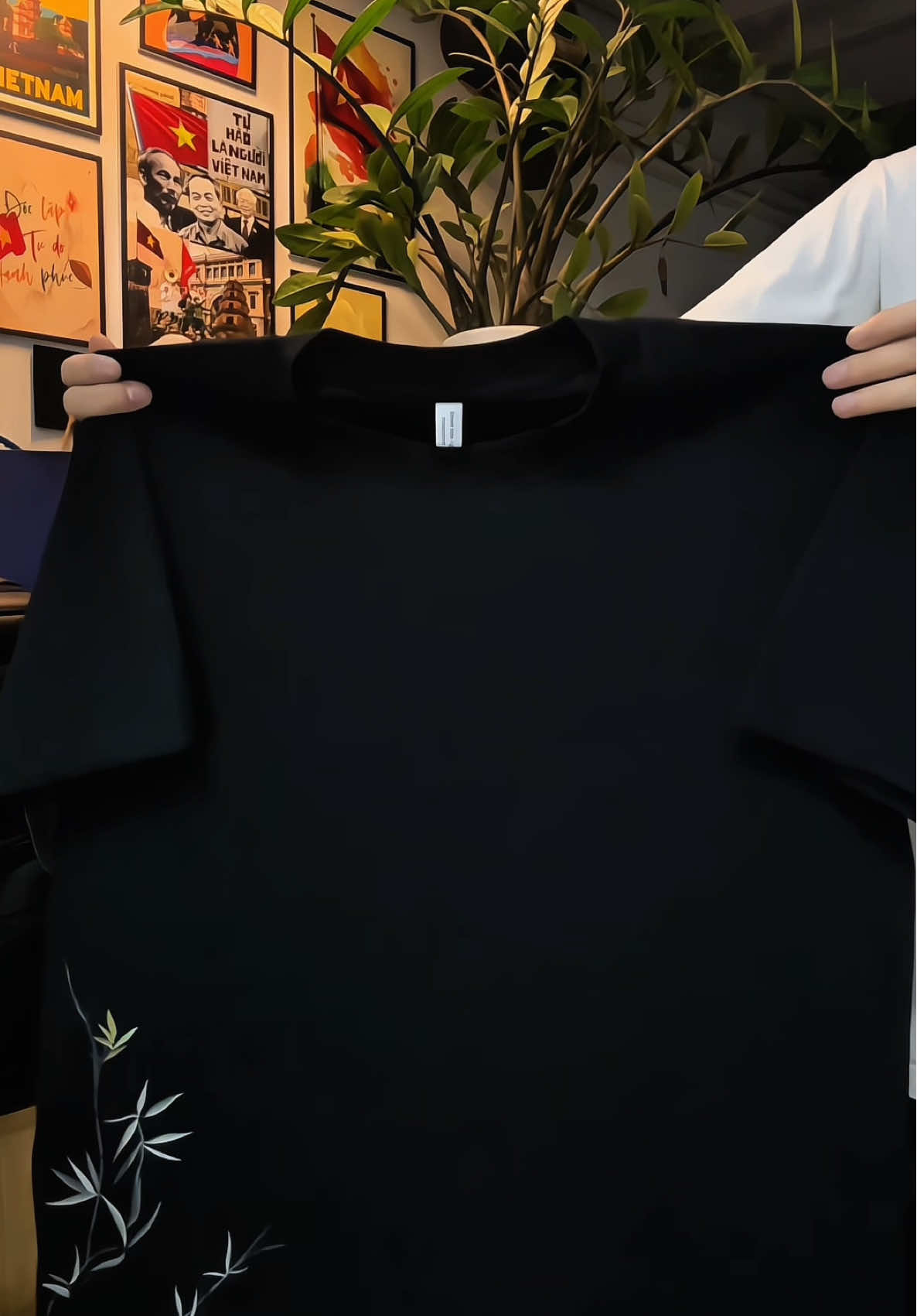 Áo lên from đẹp lắm nè .chất vải cotton 🎋🫶#aothun#aophong #OOTD #phongcach #trending 