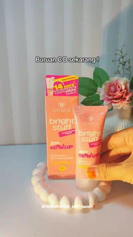 Bagus banget buat mencerahkan wajah😍🥰 #emina #eminacosmetics #moisturizeremina #toneup #rekomend 