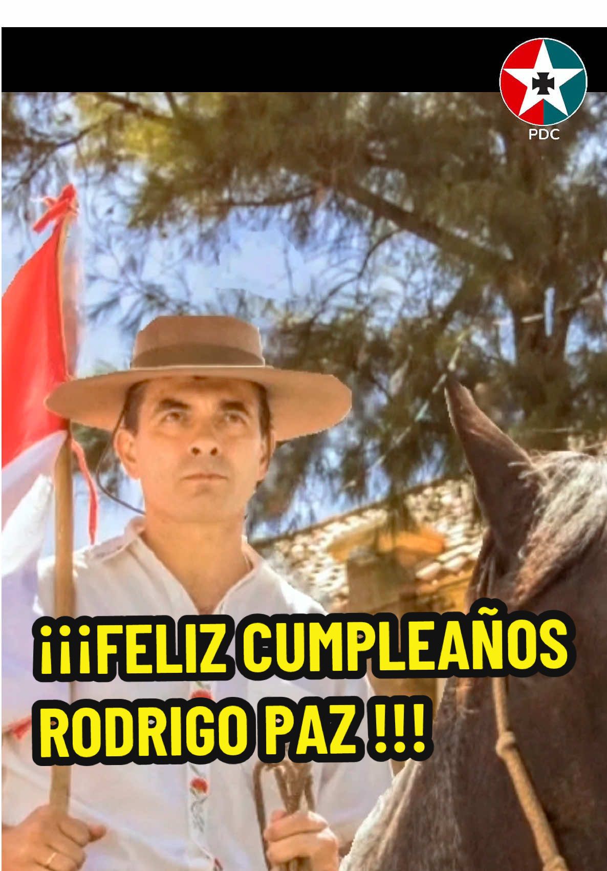 Hoy, 22 de septiembre, celebramos un año más de vida de un hombre que ha dejado huella en el corazón de Tarija: Rodrigo Paz Pereira. 🎂❤️ Para quienes no lo conocen, Rodrigo es mucho más que un político o una figura pública. Es un ser humano con un corazón noble, lleno de amor por su tierra, sus tradiciones y su cultura chapaca.  Hoy, queremos desearte un feliz cumpleaños, querido Rodrigo. Que Dios te bendiga con mucha salud, fuerza y sabiduría para seguir trabajando por Bolivia. 🇧🇴Desde tu querida Tarija, te mandamos un abrazo enorme y todo nuestro cariño. 🇧🇴 Porque Tarija está primero, y contigo sabemos que tiene futuro. ¡Felicidades, licenciado Rodrigo Paz Pereira! 🥳🎈#cumpleañosrodrigopaz #rodrigopazpresidente #fyp #viral @Rodrigo Paz 