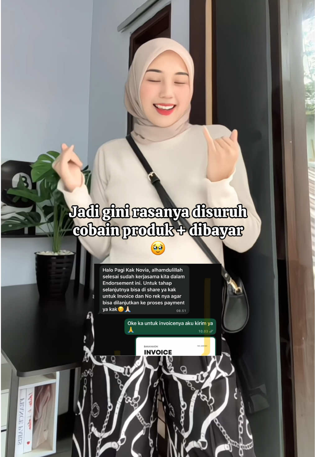 Sedikit banyak tetap di syukuri 😇 #fyp #affiliate #foryoupage 