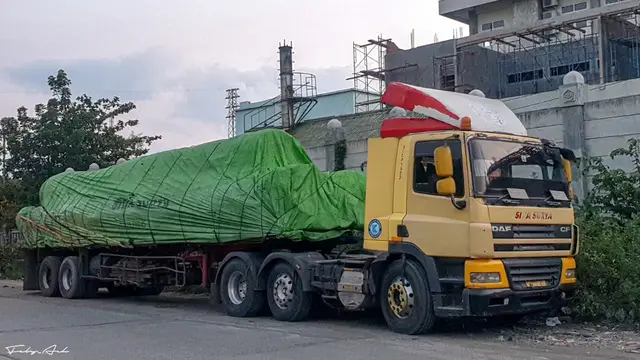 waktu daf kuning masih banyak dibuat line reguler Jakarta-Surabaya #fyp #4u #daf #dafkuning #minion #siba #sibasurya #sibasurya_punya_cerita 