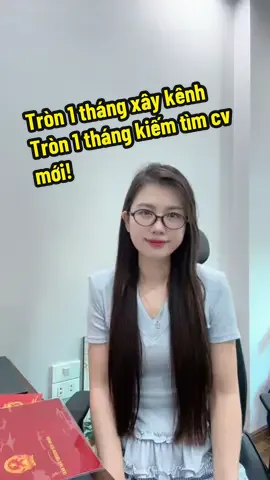 Tròn 1 tháng xây kênh, tròn 1 tháng kiếm tìm công việc mới của cô gái 35 tuổi làm ngành y đang thất nghiệp…chặng đường phía trước còn dài và nhiều khó khăn, nhưng mình tin công việc nào cũng cần có sự” chân thành” là chìa khoá! Cố lên tôi ơi!!! Cảm ơn mọi người đã luôn theo dõi, ủng hộ và động viên mình nhiều ạ♥️#nhatkituoi35 #xâykenhtiktok #xuhuong 