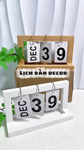 Lịch decor để bàn #lichdecor #decorbanlamviec 