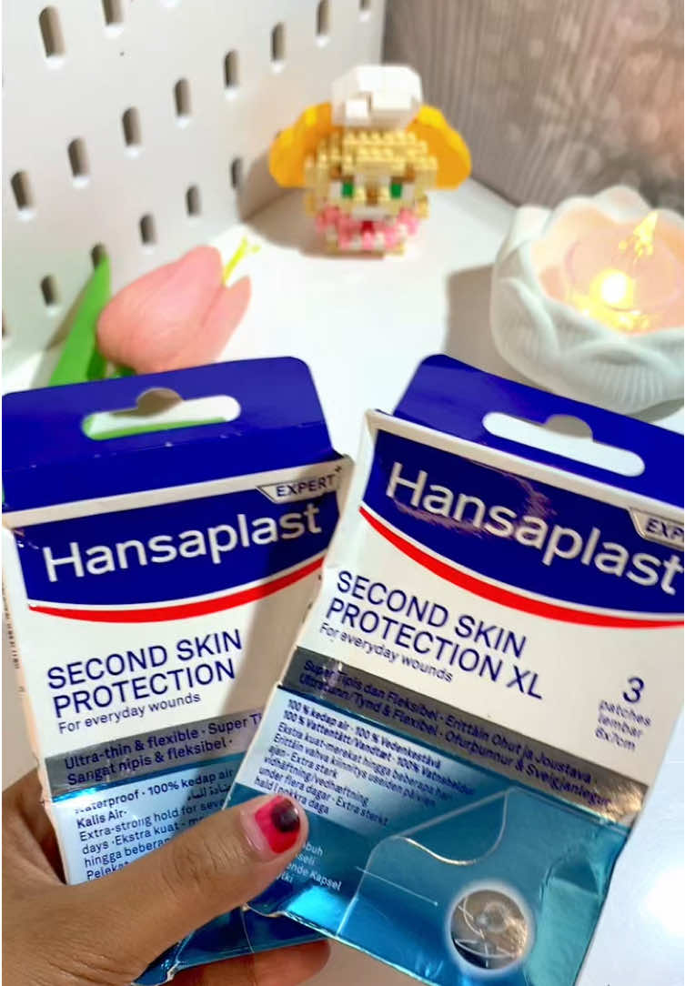 Pelindung luka 72 jam #hansaplast #hansaplastsecondskinprotection #hansaplastplester #dijamincuan #acnepatch 