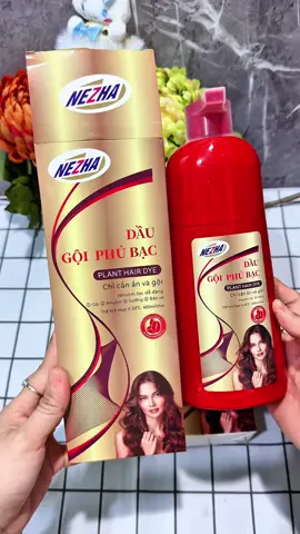 Dầu gội phủ bạc Nezha nhuộm tóc đơn giản lắm ạ##anlin210##daugoiphubac##daugoiphubacnezha##nhuomtoctainha##nhuomtoc 