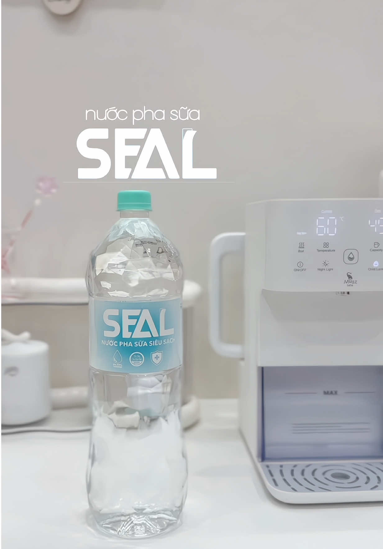 Không biết có phải do nước pha sữa không mà con tui dạo này tuti trvia hơn nhiều. #sealvietnam #nuocphasuaseal #nuocphasua #teammeChang #babedungxiu 