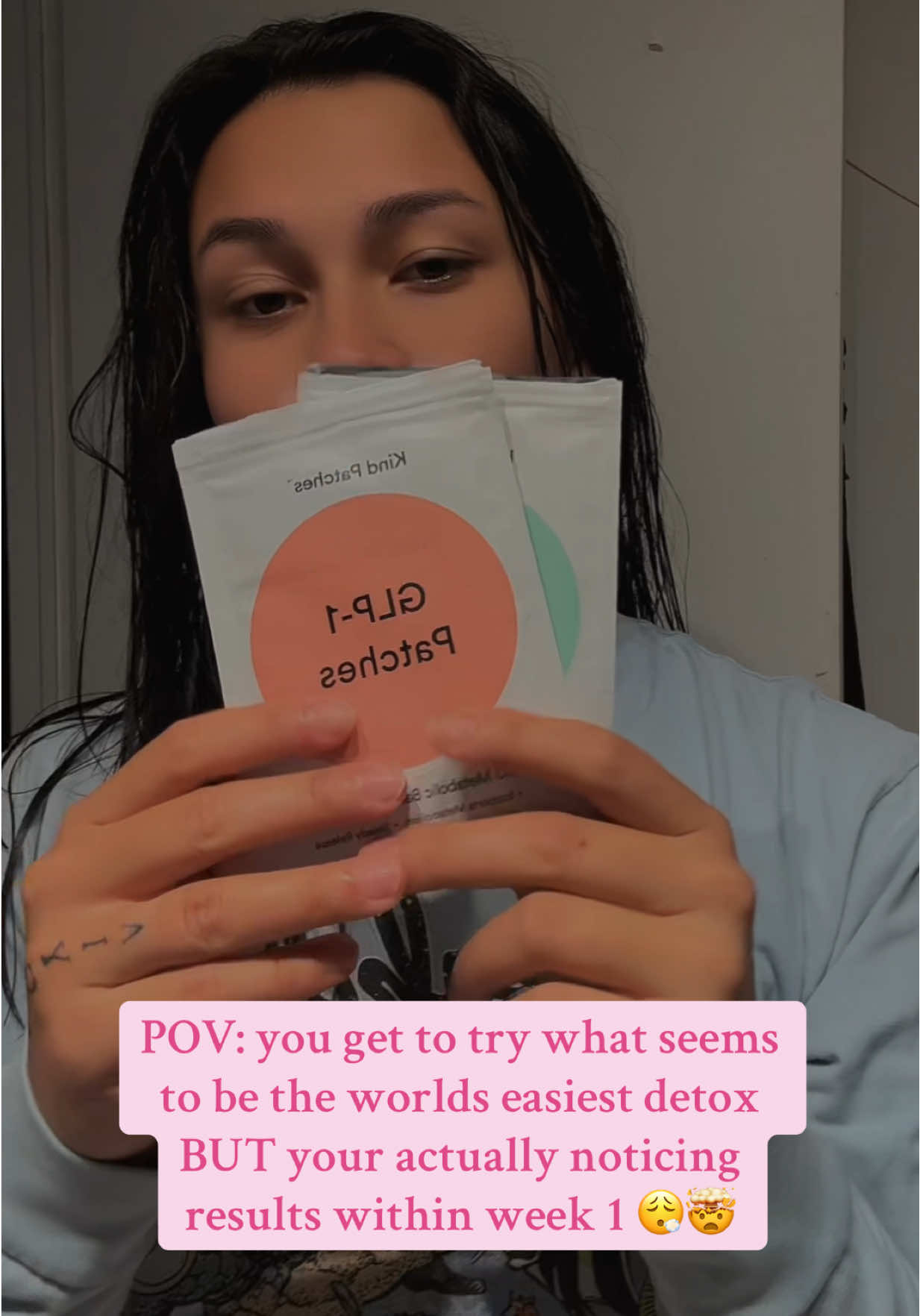 No gatekeeping!!!! Day 7 and this is what I’ve experienced: - frequent bathroom visits 💩 - actually eating 3 meals a day - smaller portions make me more full - no snacking really - bloating has gotten significantly better than my normal gassy belly  #kindpatches #detox #shopmyshowcase #tiktokshop 