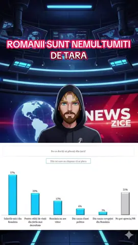 ROMANII NEMULTUMITI DE TARA! Sursa: digi24 #stiri #viral #romania #calingeorgescu2024 #fyp 