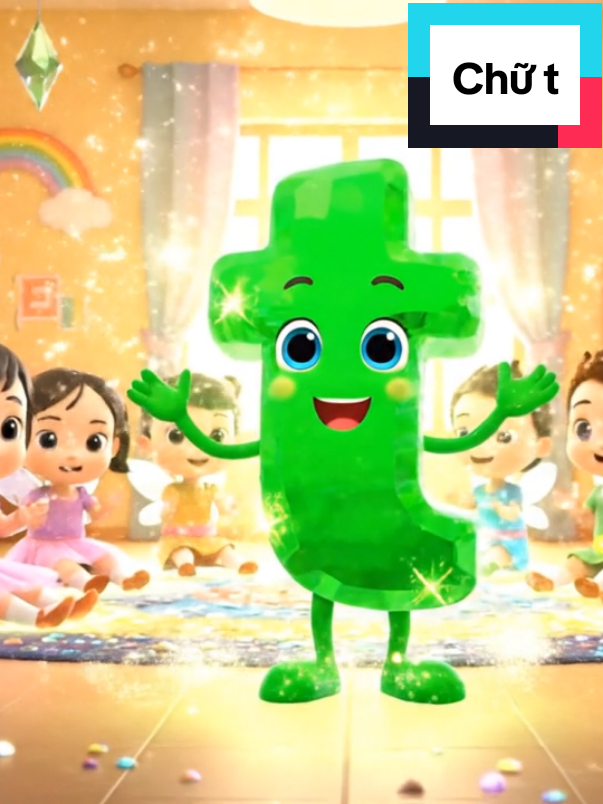 Chữ t chào các bạn #gvmn #tranlymamnon66 #giaovien #ai #xuhuong 