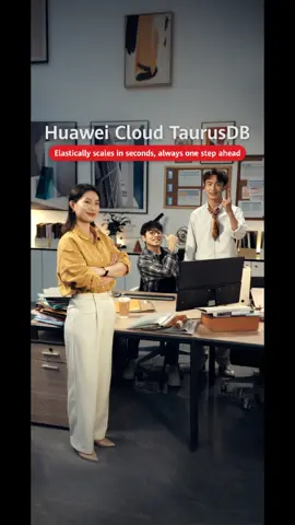 As your traffic grows, #HuaweiCloud's #TaurusDB grows smarter too. Take it easy with auto-scaling magic! #Huawei #HuaweiConnect 