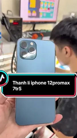 Thanh lí ip 12promax 256GB 7tr5📲📲#benhviendienthoaimobile #dienthoaicugiare #dienthoaicu #iphonegiare #iphone12promax 