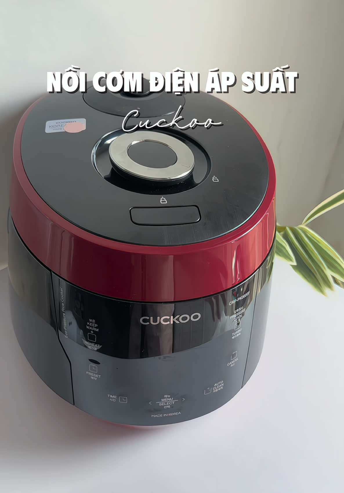 Nồi cơm điện tử áp suất, nấu chuẩn cơm ngon. Có 9 chế độ nấu, dễ thao tác. Các mẹ tham khảo nha #noicomdiencuckoo #noiapsuatcuckoo #comngon #noicomdientuapsuat #meemdau 