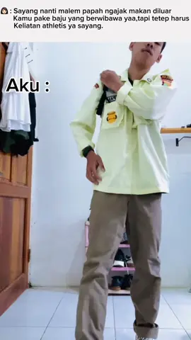 Wes macak skena durung caah? #outfit #satpamindonesia #foryoupage❤️❤️ 
