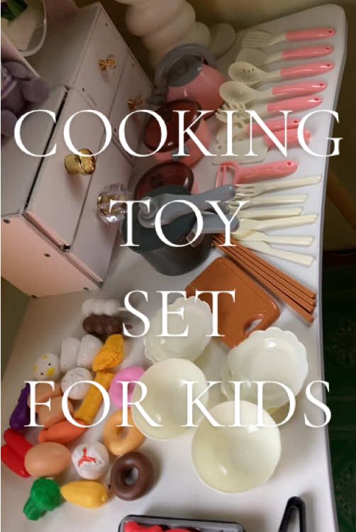 deserve ng anak mo ng ganto kaganda at karaming set ng luto lutuan 🤍  #toys #toysforkids #lutolutuan #kidscooking #cookingtoy 