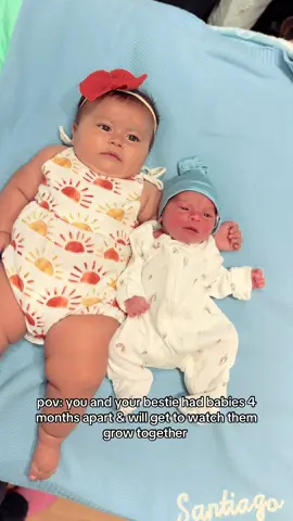 I cant wait to see them both walking and playing together 🥹🙏🏻 #babies #softbabytiktok #bestie #fyp #paratiiiiiiiiiiiiiiiiiiiiiiiiiiiiiii @Katleen Gomez 🌼 