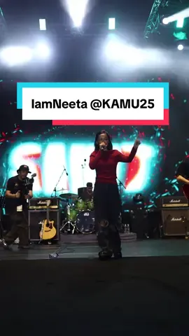 Hyper betul😆 siapa ada turun di Konsert KAMU 2025 semalam? #kamu2025 #iamneeta #ipohperak #stadiumindramulia