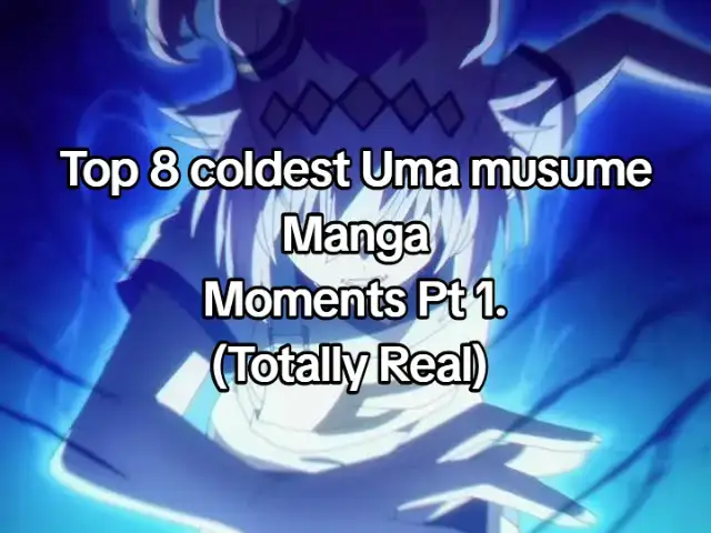 This is real 😂😂 #fyp #umamusume #tuff #manga #agnestachyon 