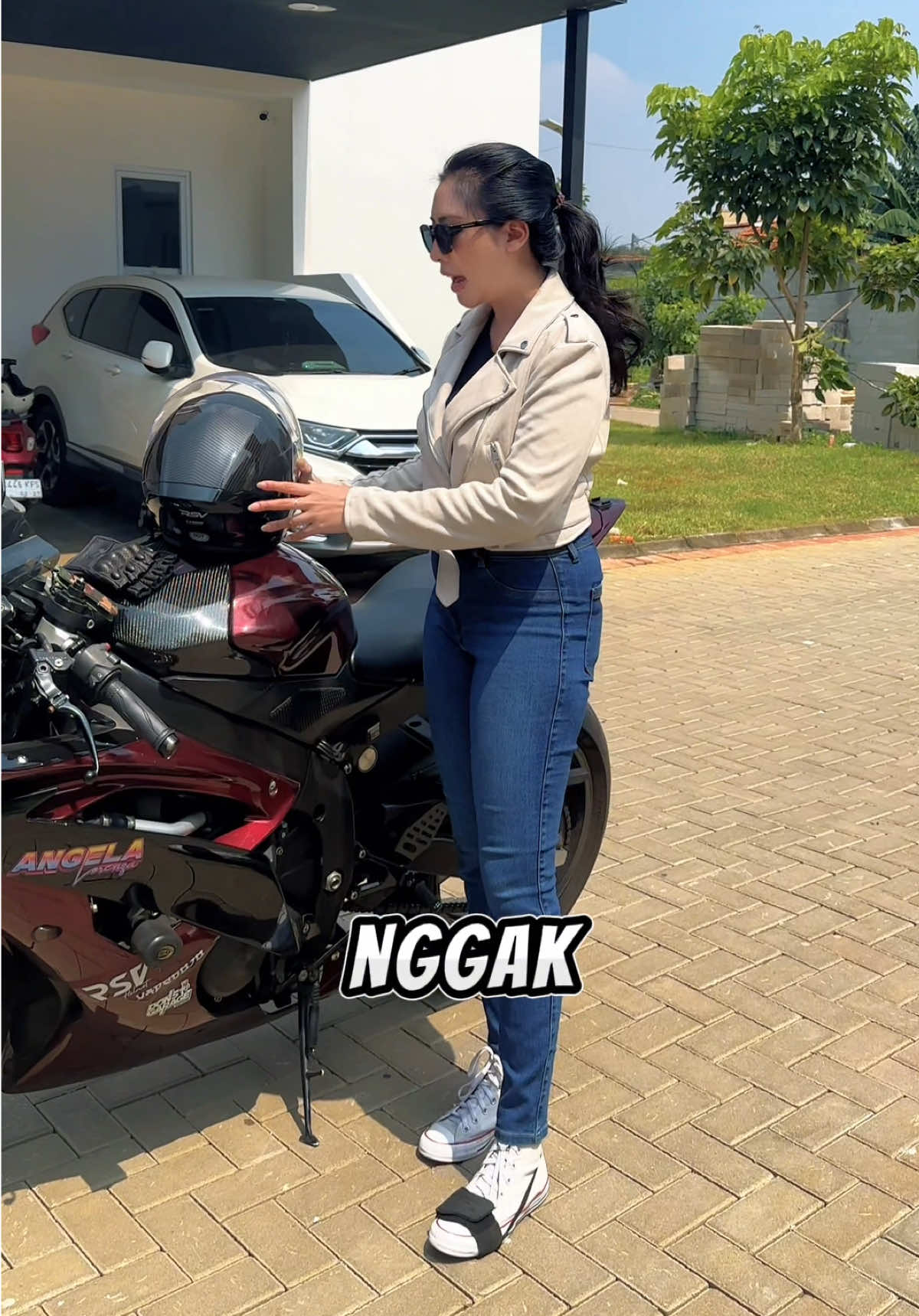 Pake ini biar sepatu kamu ga rusak pas congkel gigi ya #shoesprotector #karetpelindungsepatu #motowolf #fyp #moge @MOTOWOLF OFFICIAL 