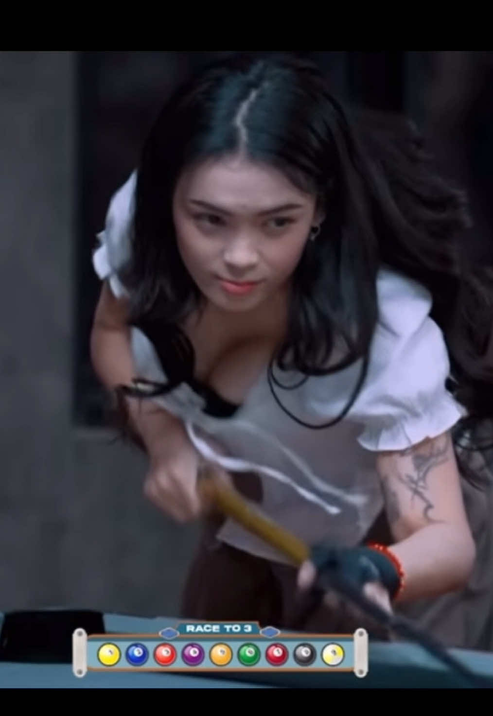 Nuy mulai menyamakan kedudukan 2-2 #fyp #biliard #kontenhiburan #fypage 