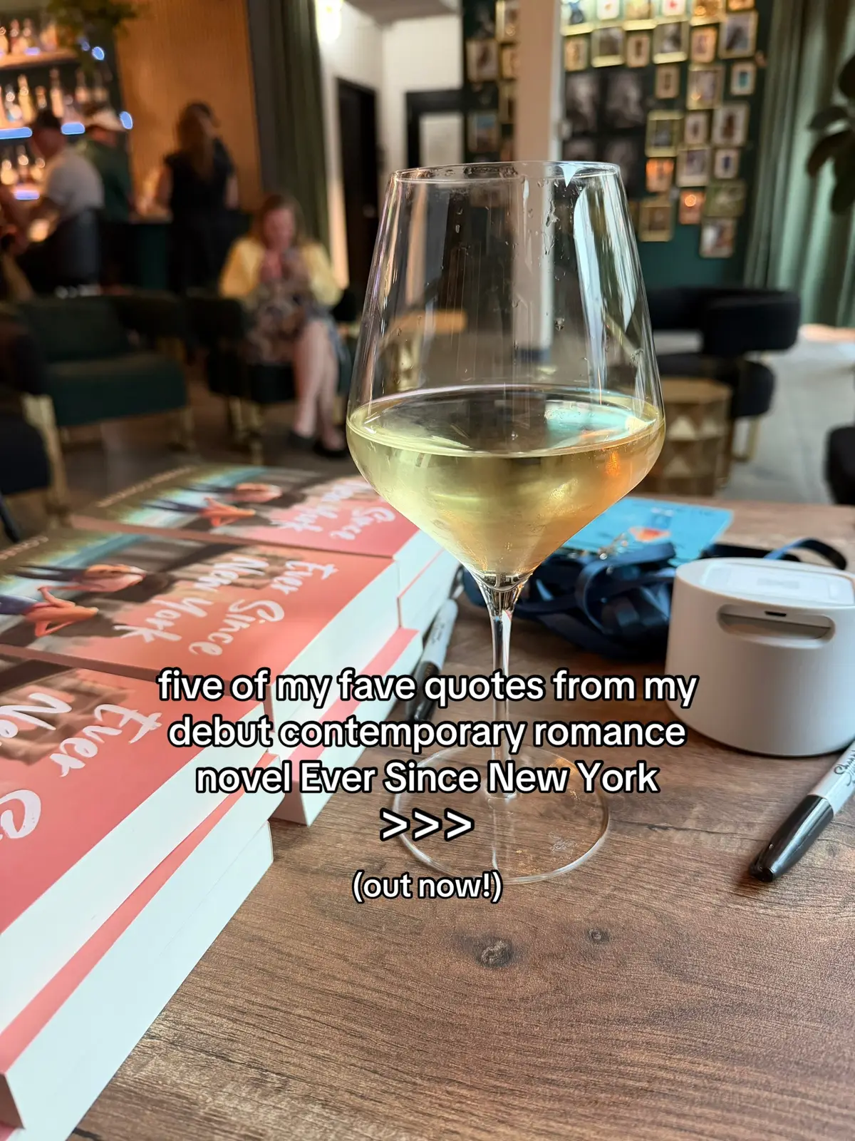 the story follows emaline levine (a rising pop star) and kieran hayes (her guitarist/childhood bestie) as they navigate fame, healing, and falling in love on tour 🥹💘⁣ ⁣ paperback + kindle links in my bio + you can find it on kindle unlimited 💕⁣ ⁣ audiobook coming later this fall!⁣ ⁣ WHAT TO EXPECT FROM ESNY:⁣ ⁣ 🩷 best friends to lovers⁣ 🎤 music industry (pop star x guitarist)⁣ 🧠 mental health rep (ED, OCD, trauma)⁣ 🌶️ medium spice level⁣ 🍒 1D/harry styles fangirl references⁣ 🛏️ one bed/forced proximity⁣ 🌈 bi rep⁣ 🥹 golden retriever boyfriend⁣ ⭐️ dual POV⁣ ⁣ .⁣ .⁣ #eversincenewyork #romancebooks #rockstarromance #fangirl #directioner 