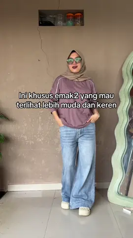 Celana baggy wanita ala Korea #celanajeans #celana #bggyjeans #celanawanita