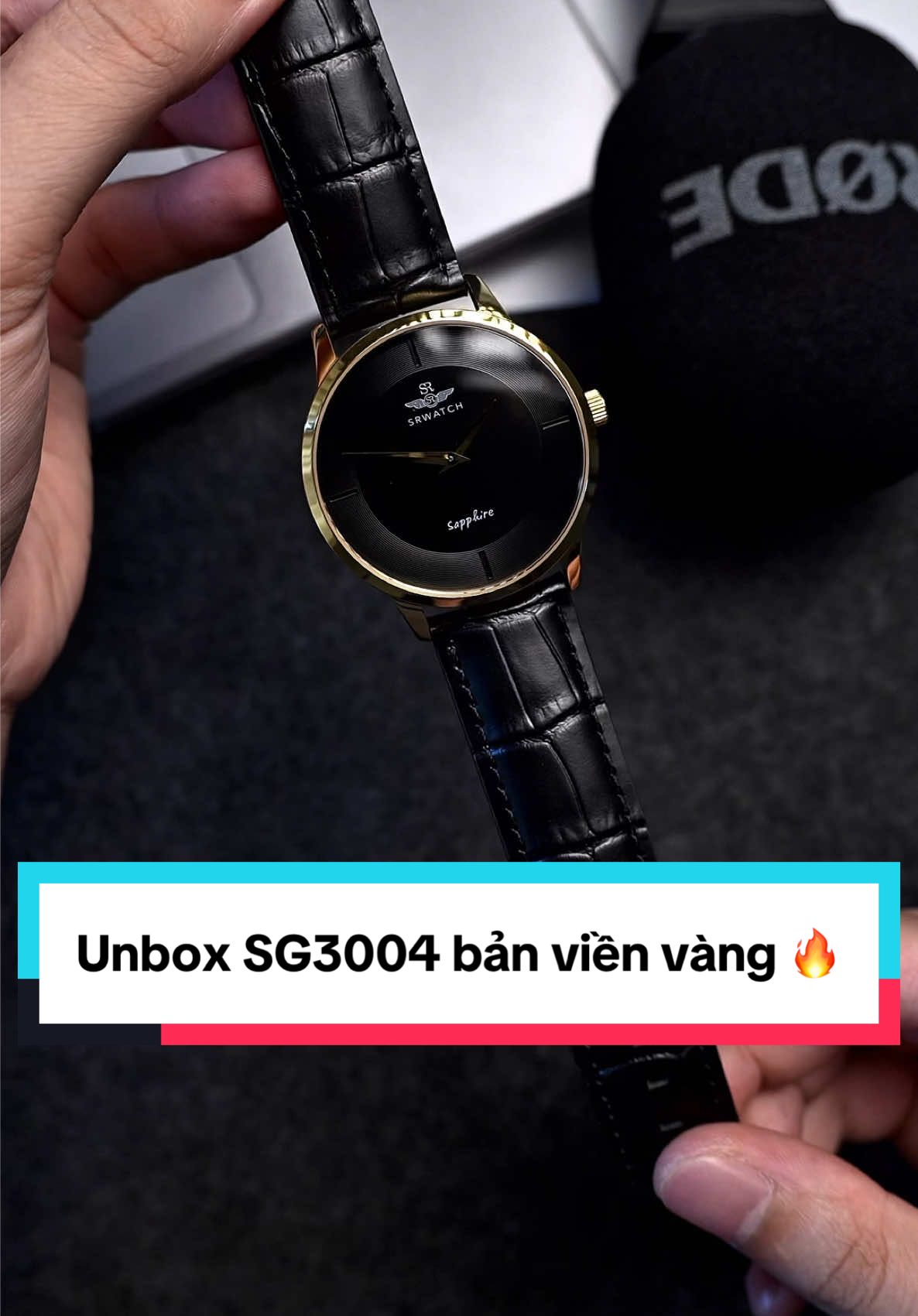 Bộ đôi viền vàng sang trọng của series SG3004 nhà SR Watch. #biwatch #unbox #srwatch #sg3004 