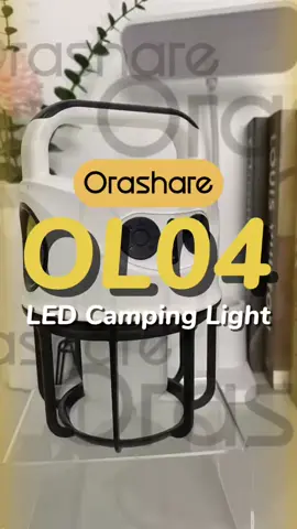 Illuminate your campsite and create unforgettable memories! Because Orashare OL04 rechargeable LED light has got your back!💡 #Orashareph #FestivalOfSavings #Shopaholic #lights #fyp 