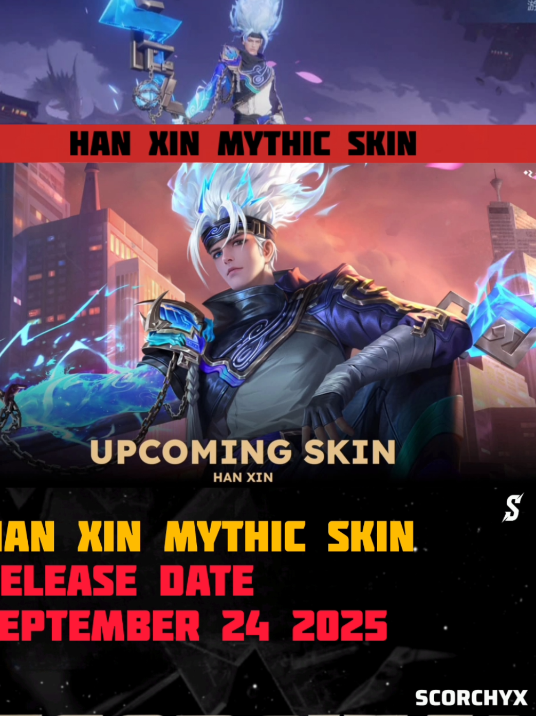 Han Xin Mythic skin | HOK #HonorofKings #HOK #HOKThrilling #Spriteling #HanXin 