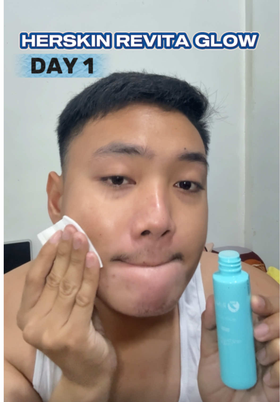 Day 1 sa paggamit ng Herskin Revita Glow 🩵 Rejuv era is real 🔥 No to Tocino Face 🤭  @realkathmelendez  #fyp #herskin #herskinrevitaglow #rejuvenatingset 