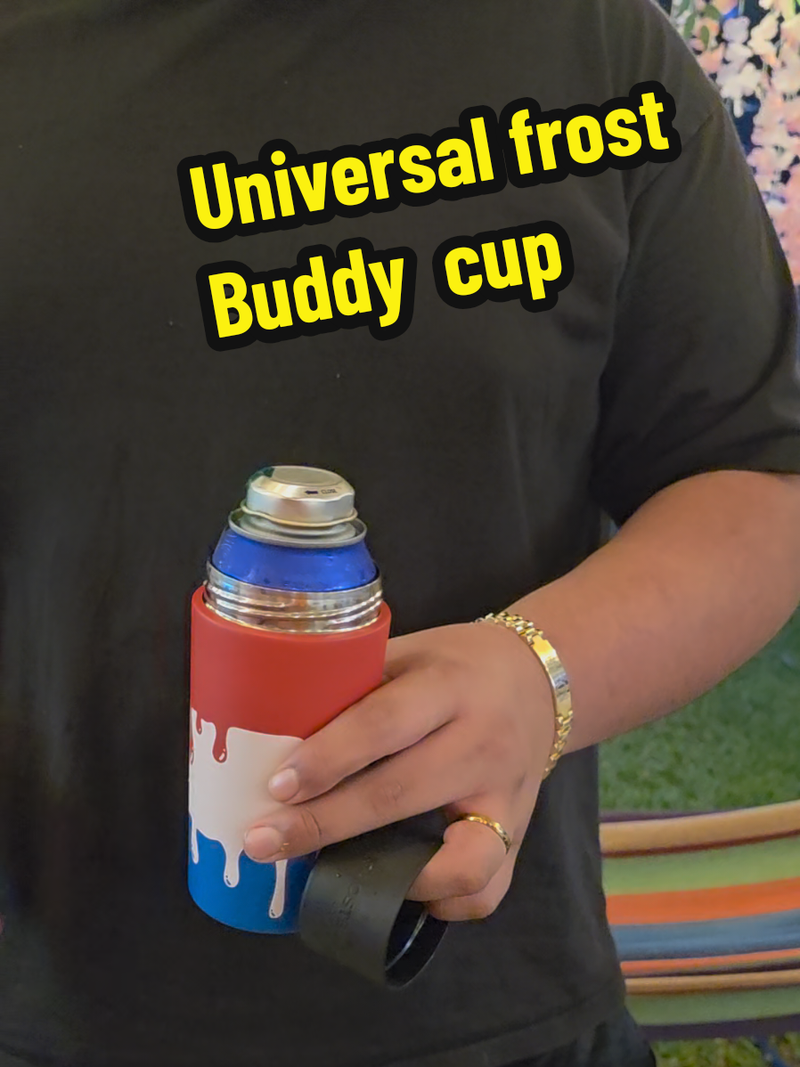 #frostbuddycup #universalfrostbuddy #frostbuddy #frostbuddytumbler #frostbuddycancooler 